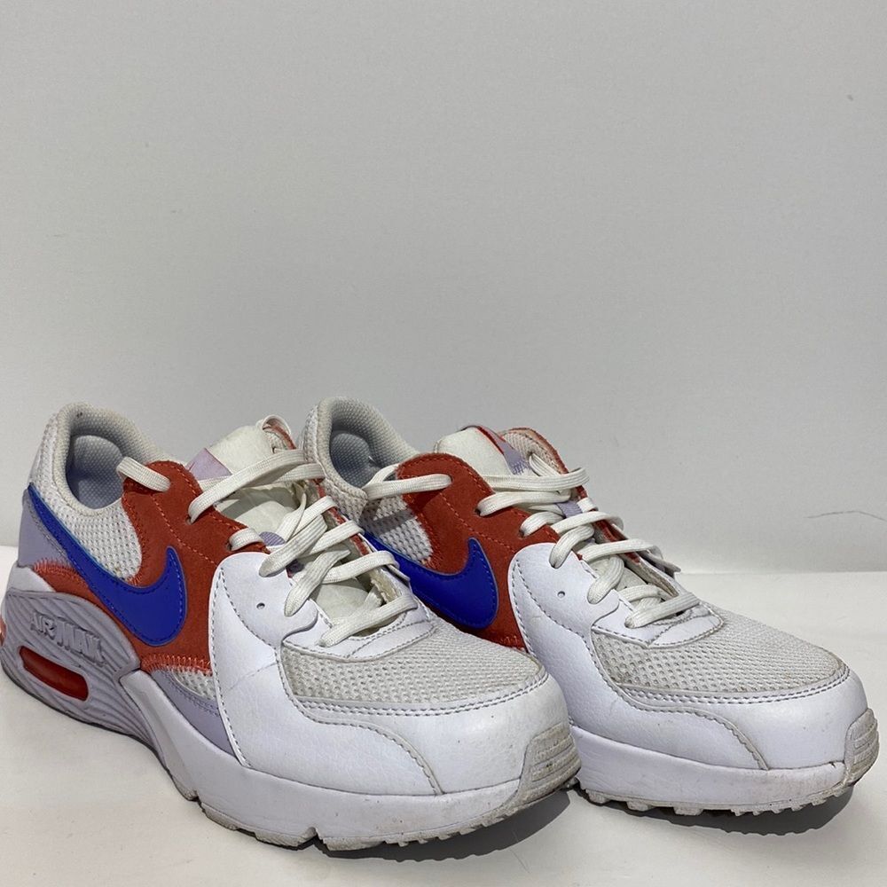 Nike Air Max Excee White Orange Purple Blue Sneakers CD5432-114 Womens 9.5